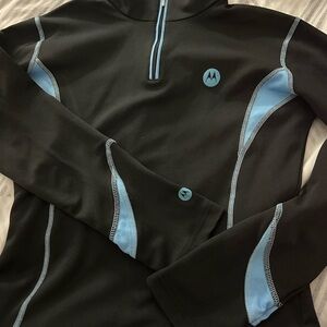 Motorola Black and Blue Long Sleeve Top